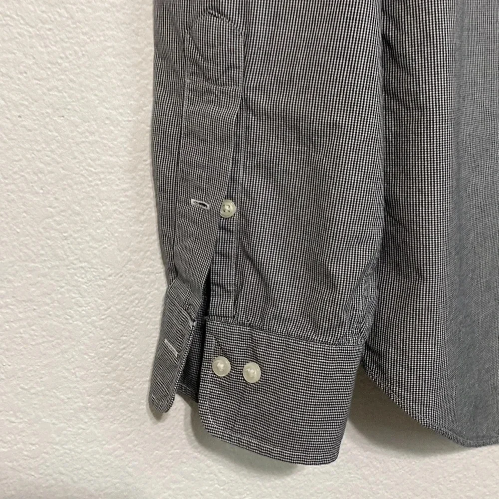 Polo Ralph Lauren Men's Gray Classic Fit Button Down Shirt Size 16 34/35